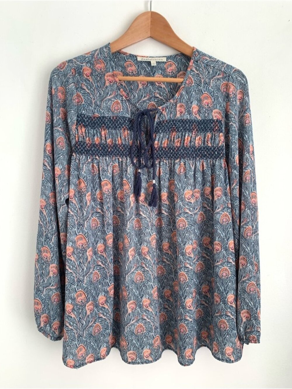 Daniel Rainn Boho Peasant Blouse